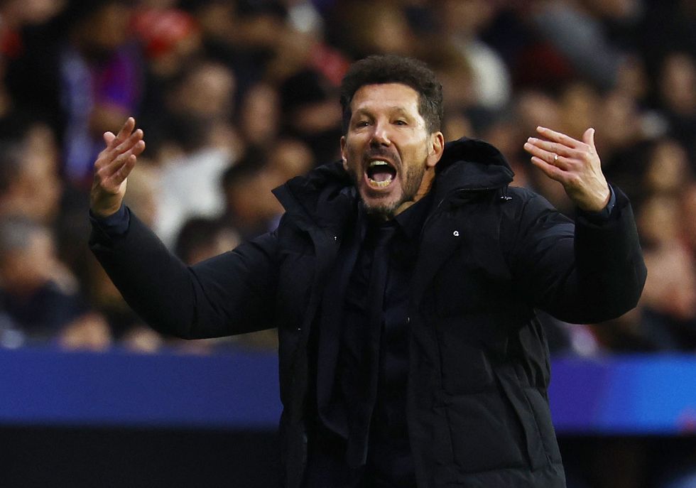 Diego Simeone Atletico Madrid Real Madrid