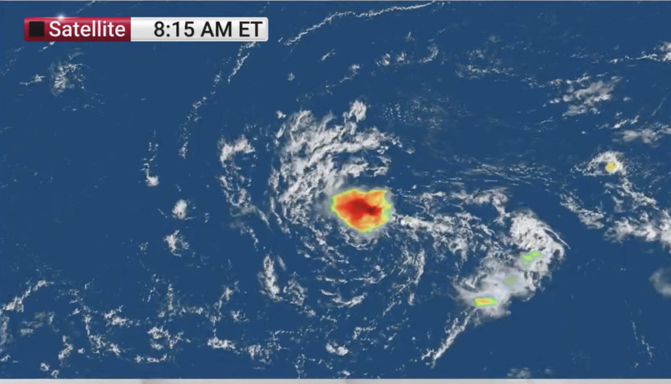 Disturbance growing in Atlantic 