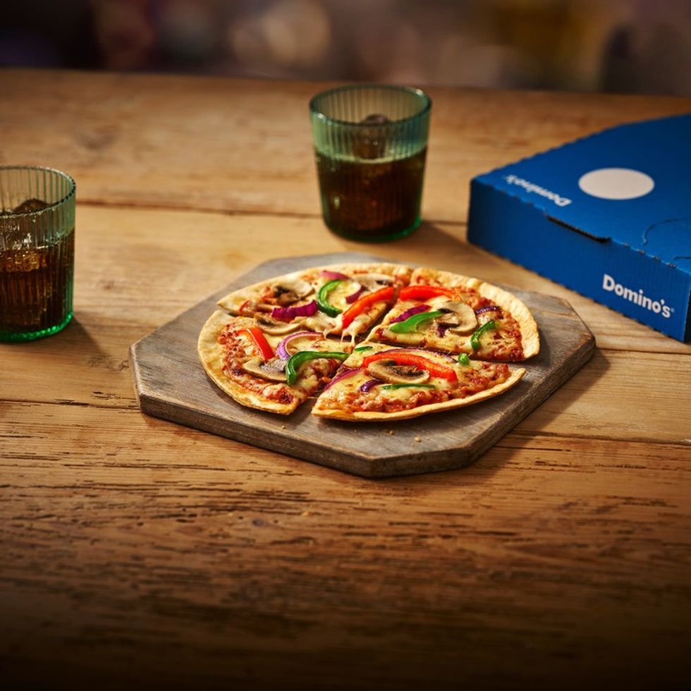 Domino's Thin & Crispy personal-sized base