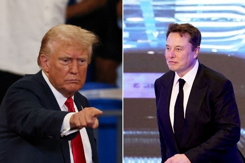 Donald Trump and Elon Musk