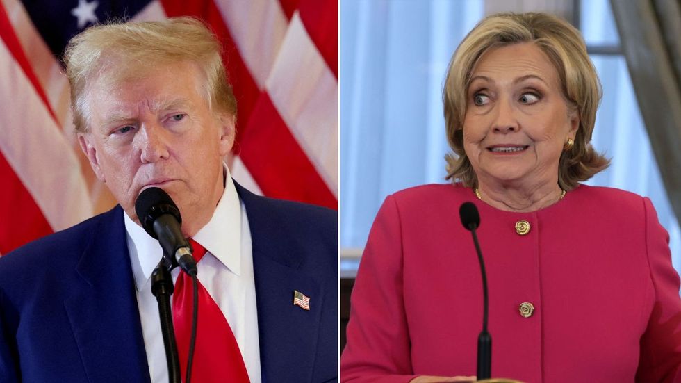 Hillary Clinton sparks fury with tweet comparing Trump with Adolf Hitler