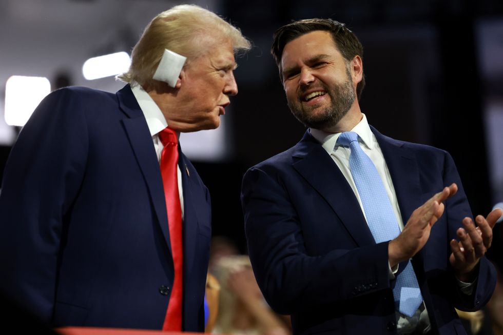 Donald Trump and J.D. Vance