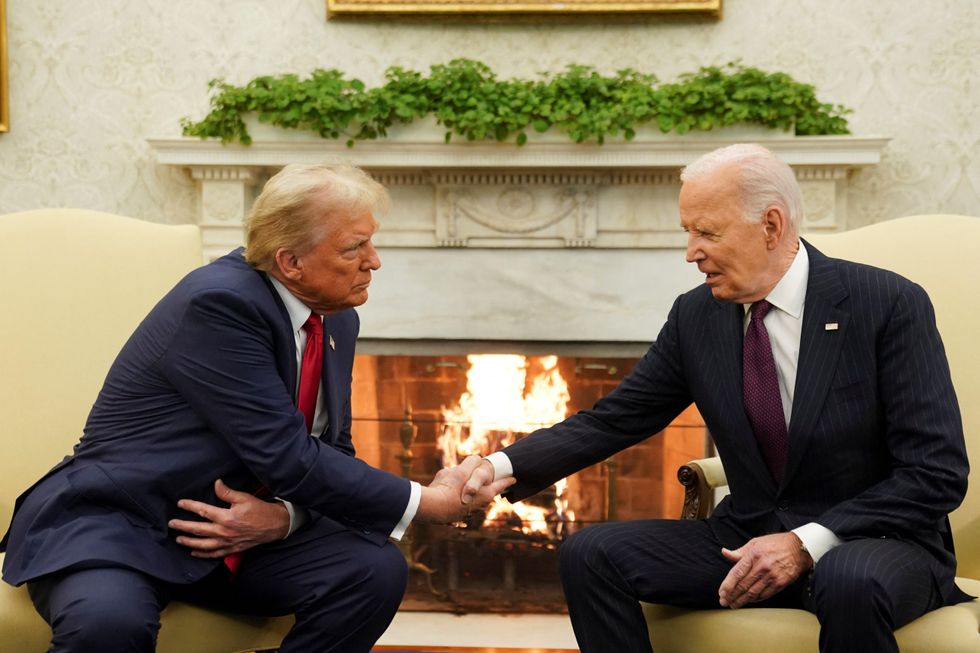 Donald Trump and Joe Biden