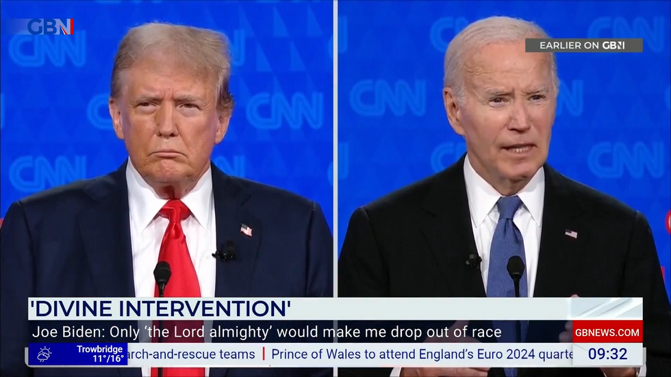 Donald Trump and Joe Biden