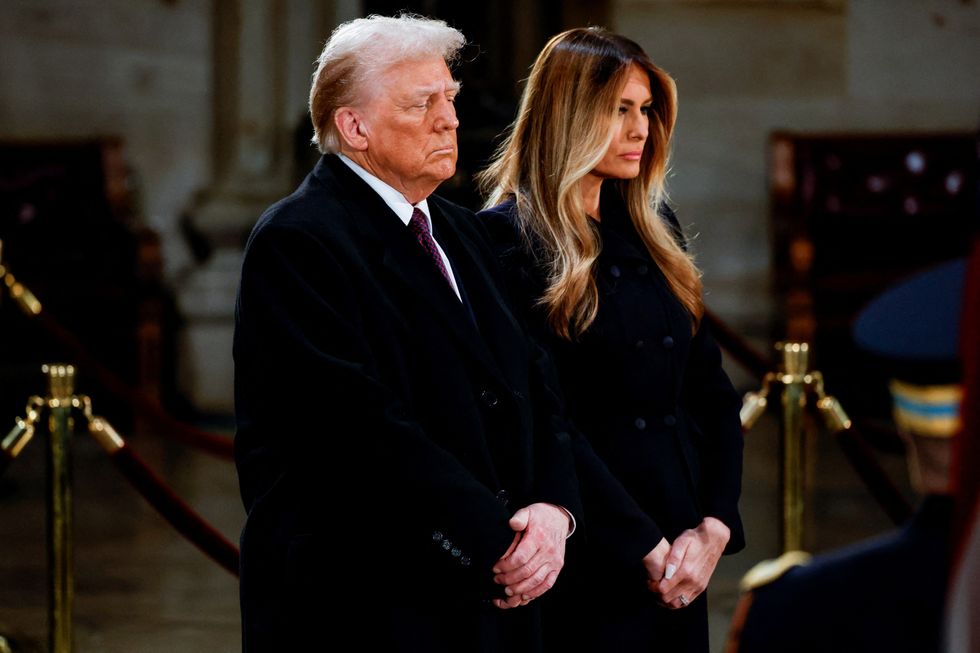 Donald Trump and Melania Trump