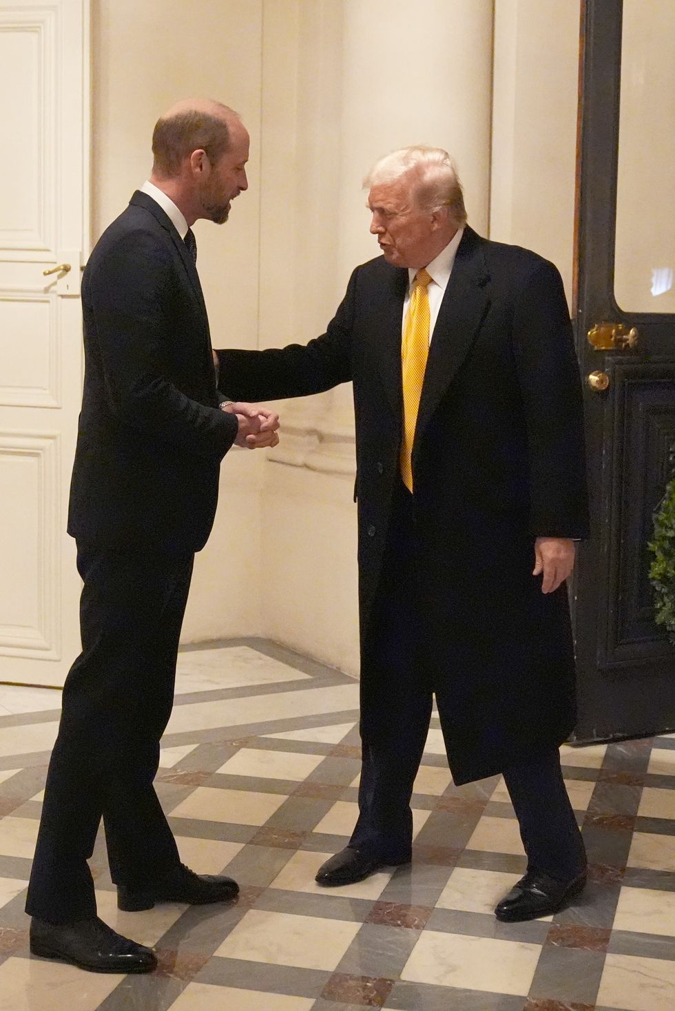 Donald Trump and Prince William