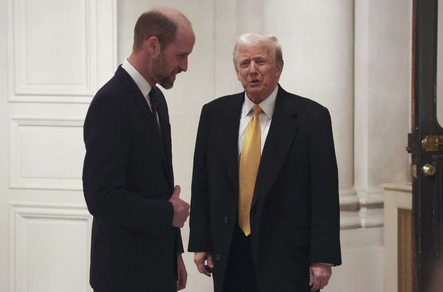 Donald Trump and Prince William