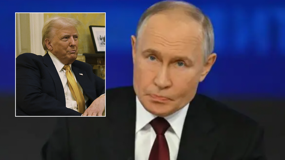 Donald Trump and Vladimir Putin