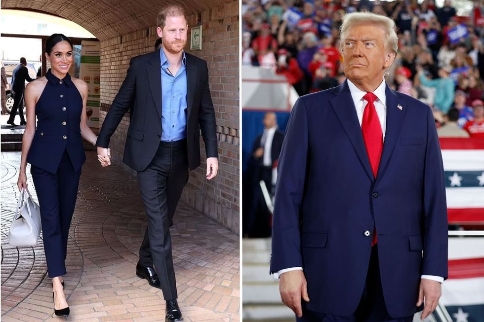 Prince Harry and Meghan Markle's relationship with Donald Trump is in  tatters but royal ties remain