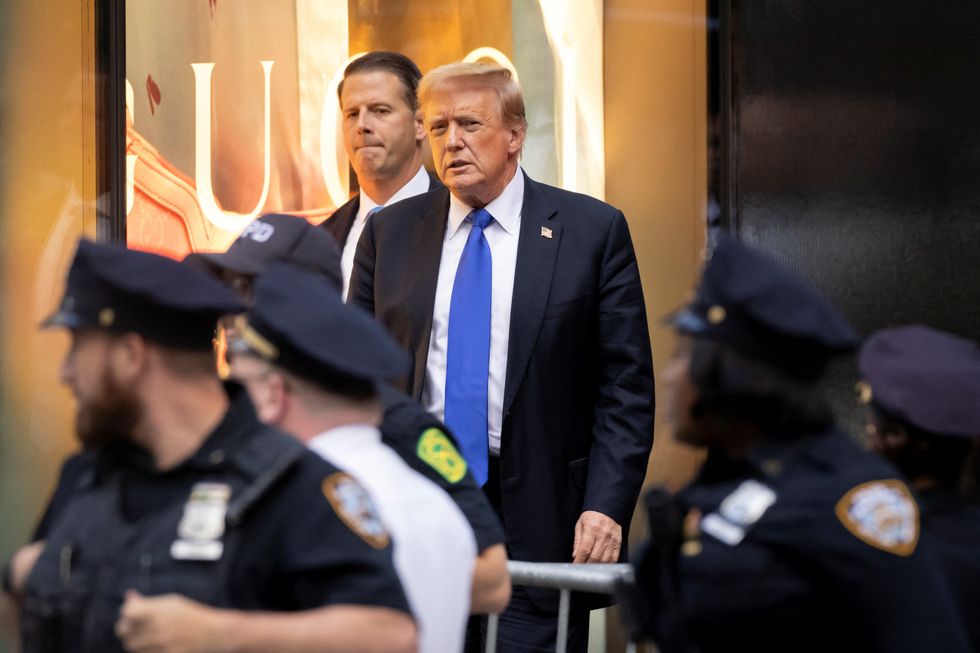 Donald Trump in pictures after hush money trial in New York