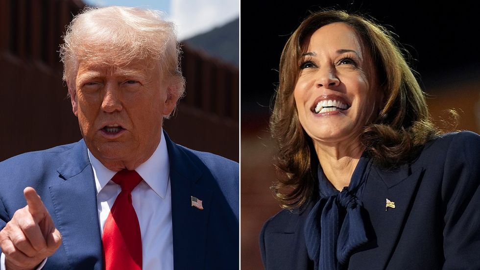 Donald Trump, Kamala Harris