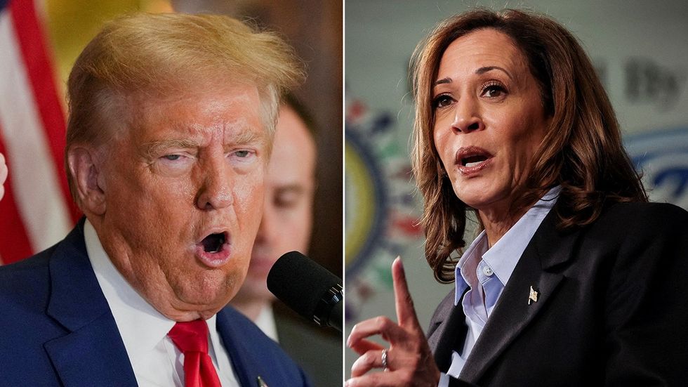 Donald Trump, Kamala Harris