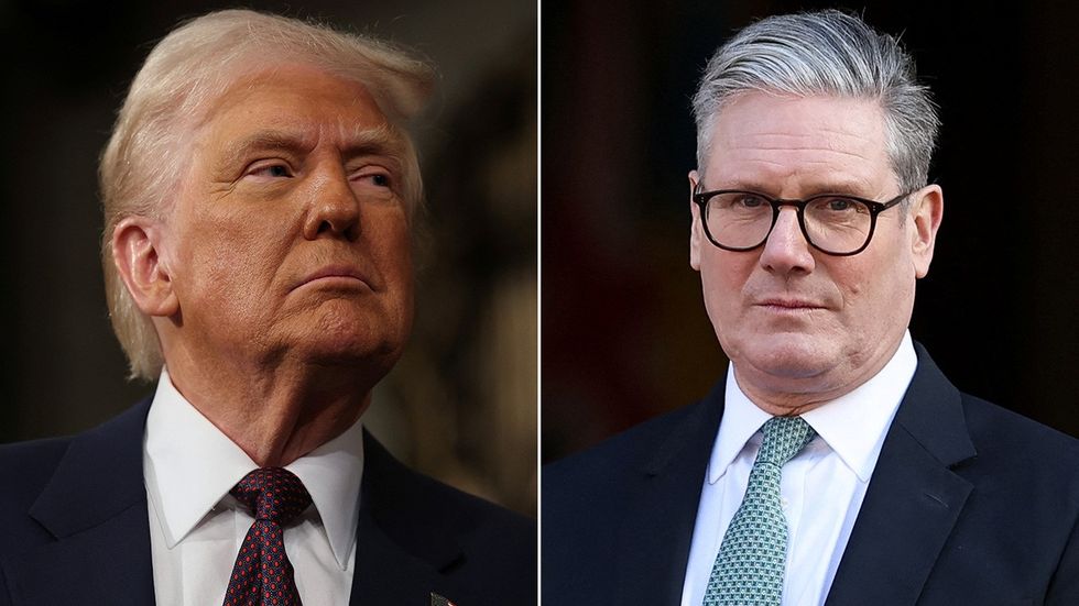 Donald Trump, Keir Starmer