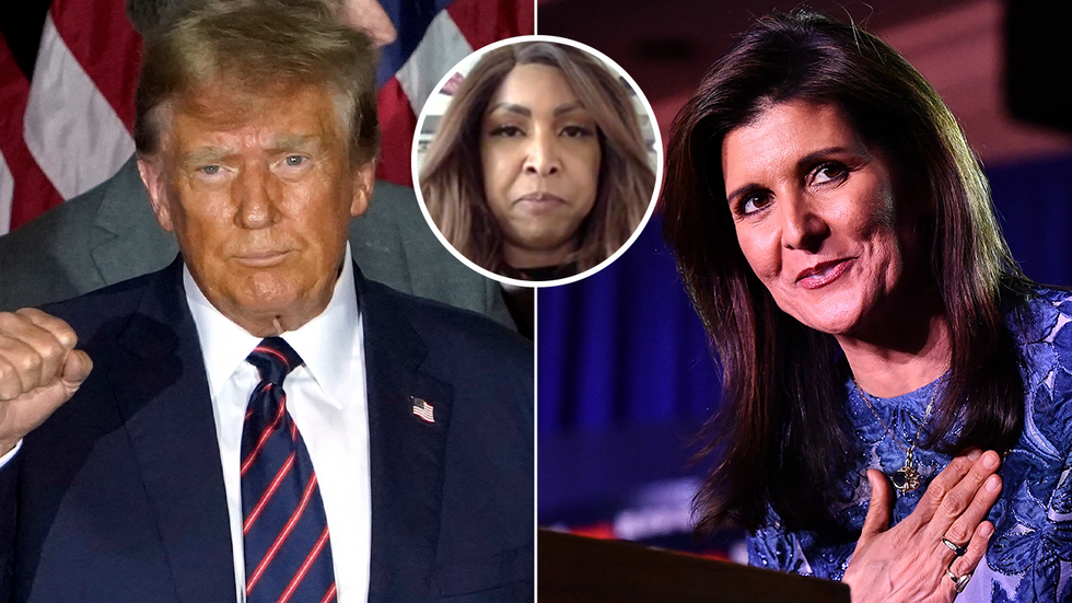 Donald Trump, Lynne Patton and Nikki Haley