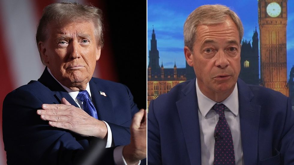 Donald Trump, Nigel Farage