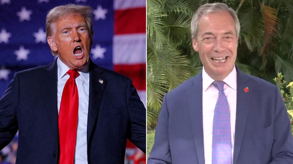 Donald Trump, Nigel Farage