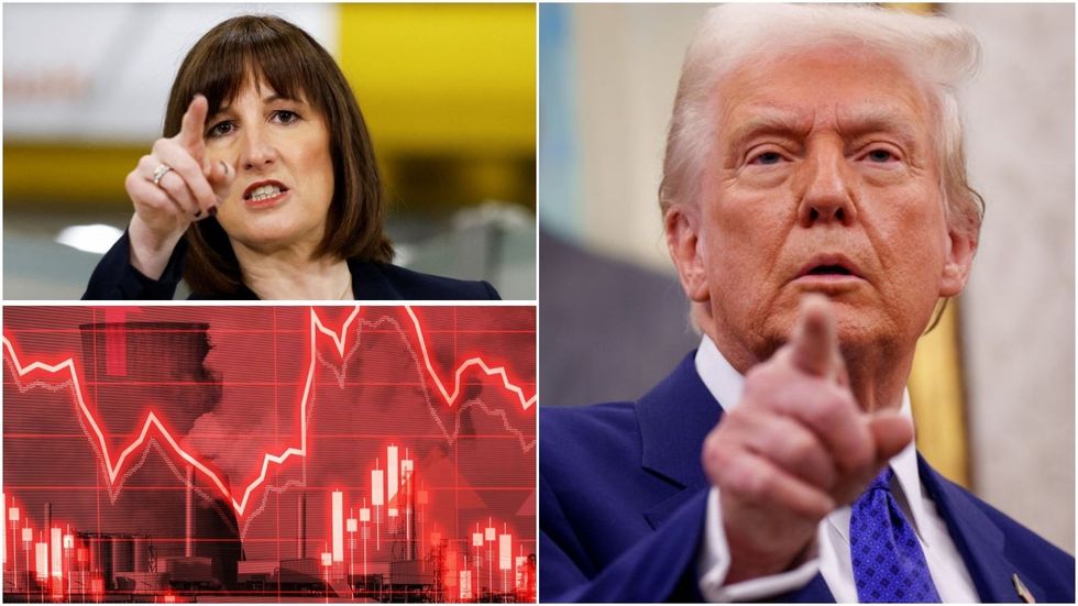 Donald Trump, Rachel Reeves and UK economy