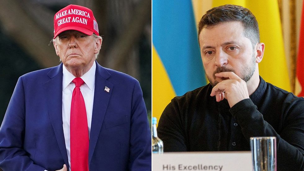 Donald Trump, Volodymyr Zelensky