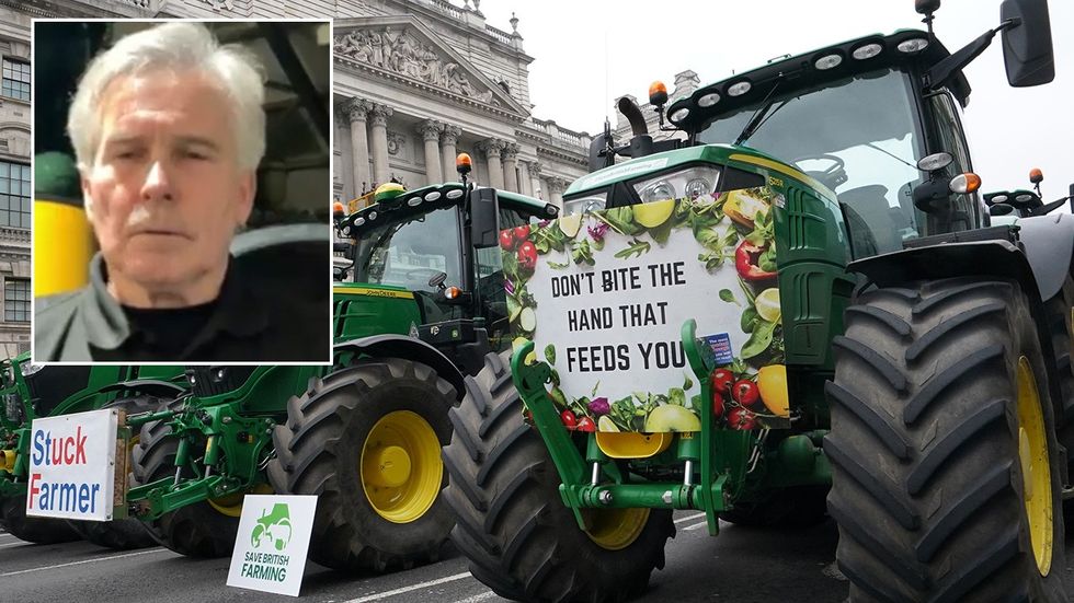 Douglas Turner, farmer protest