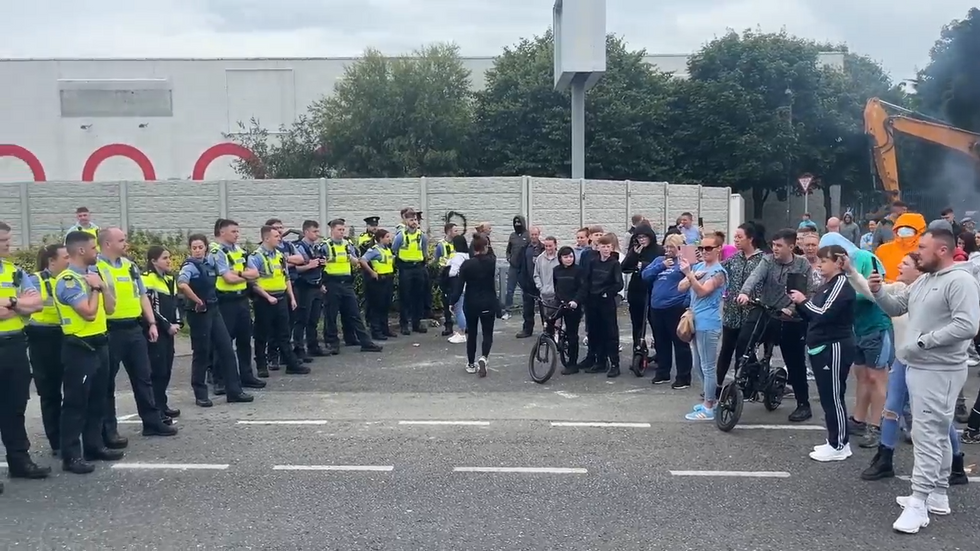 Dublin protest