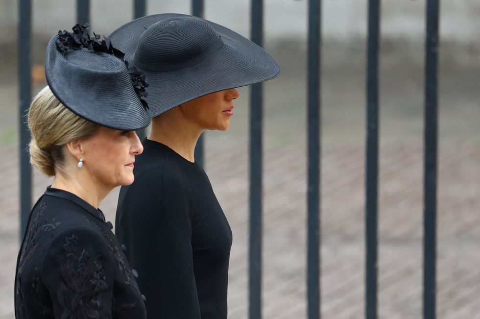 Duchess of Edinburgh and Meghan Markle