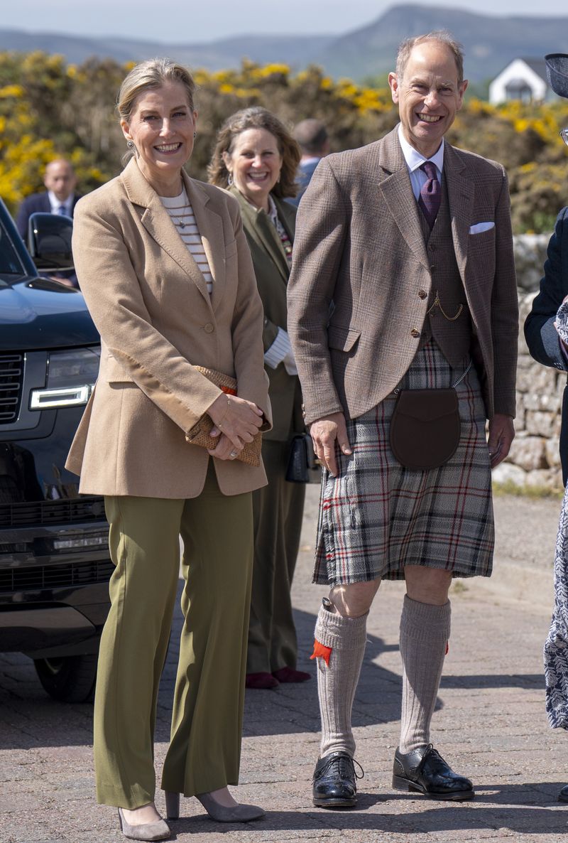 Duchess of Edinburgh and Prince Edward