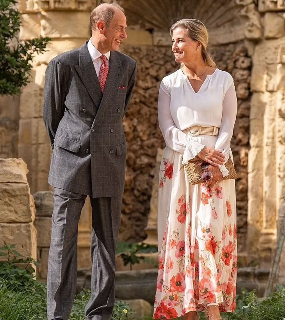 Duchess of Edinburgh and Prince Edward