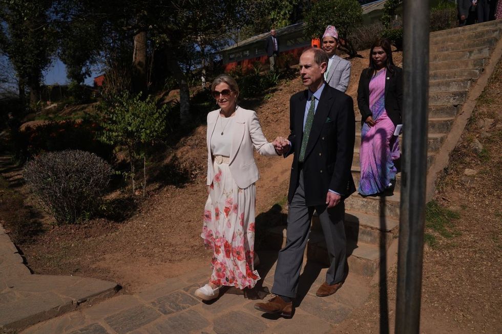 Duchess of Edinburgh and Prince Edward