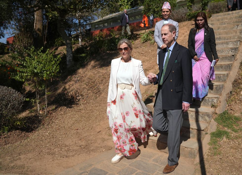 Duchess of Edinburgh and Prince Edward