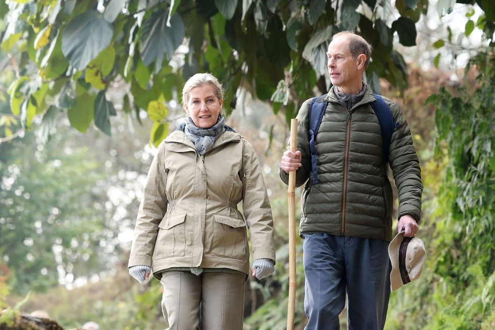 Duchess of Edinburgh and Prince Edward