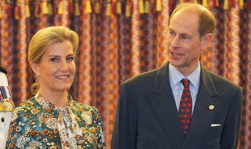 Duchess of Edinburgh and Prince Edward