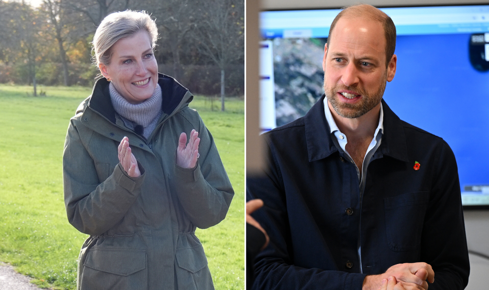 Duchess of Edinburgh and Prince William