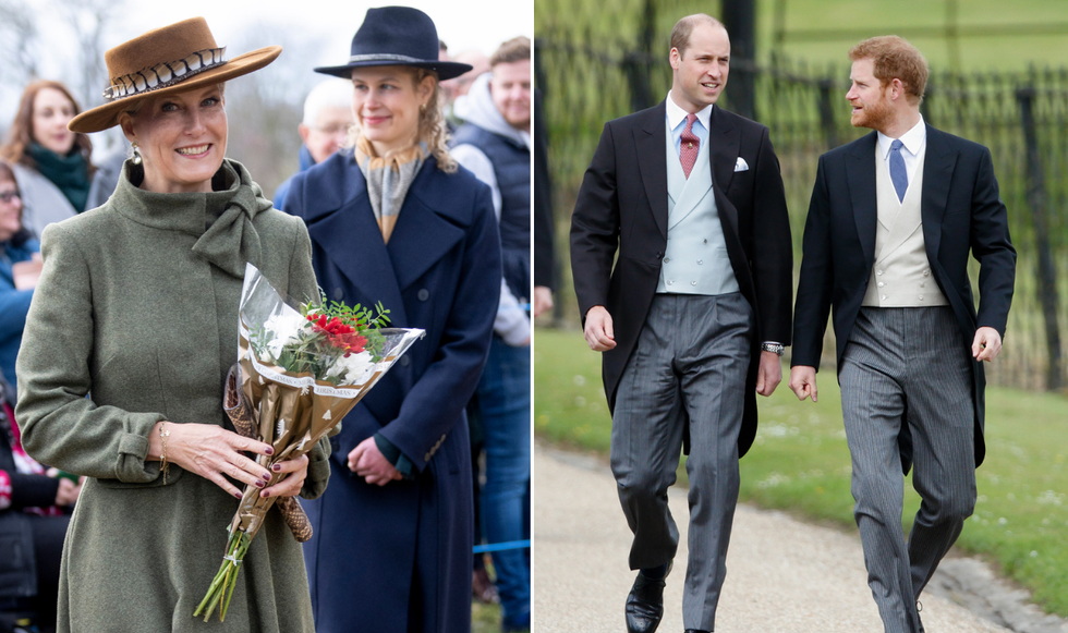 Duchess of Edinburgh, Lady Louise, Prince William and Harry