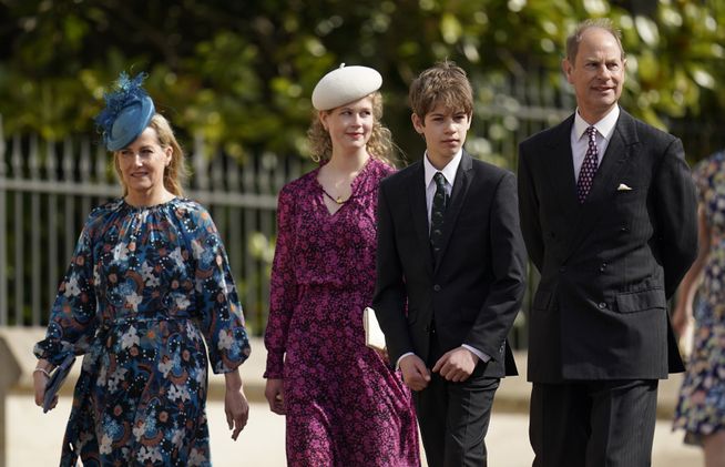 Duchess Sophie, Lady Louise, James, Earl of Wessex, Prince Edward