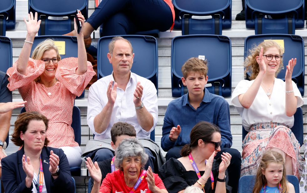 Duchess Sophie, Lady Louise, James, Earl of Wessex, Prince Edward