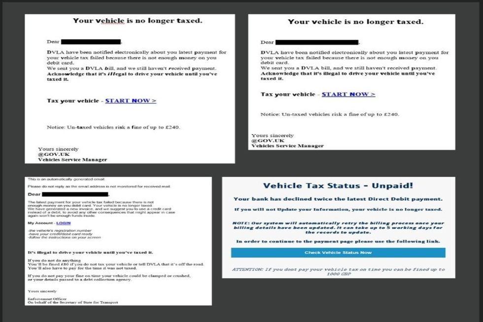 DVLA scam warning