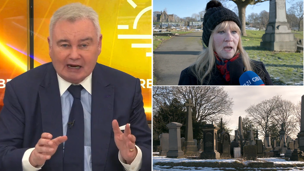 Eamonn Holmes, Christine Leeman and a West Yorkshire burial site