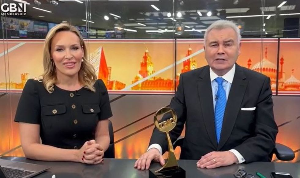 Eamonn Holmes and Isabel Webster call on viewers to stand with GB News ...