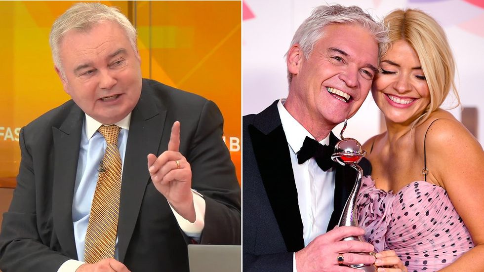 Eamonn Holmes, Phillip Schofield, Holly Willoughby