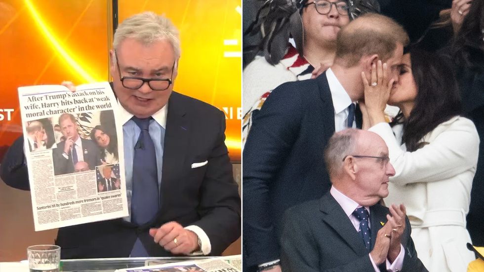 Eamonn Holmes, Prince Harry, Meghan Markle