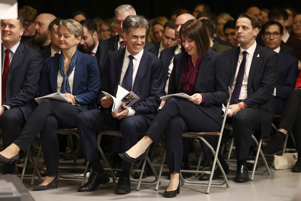 Ed Miliband and Rachel Reeves