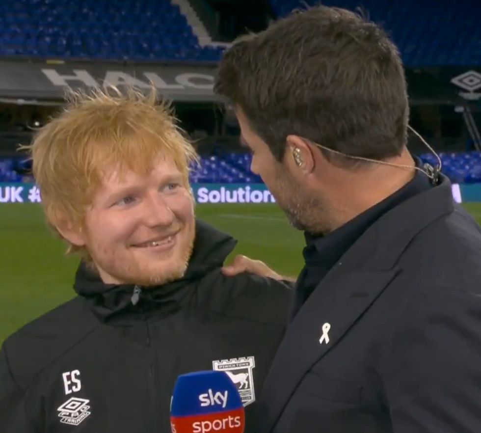 Ed Sheeran Man Utd Ipswich