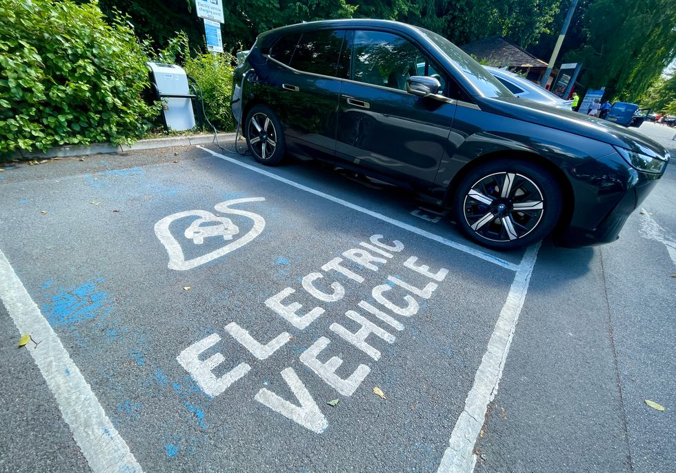 Electric car charging