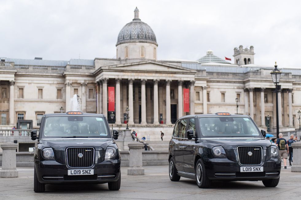 Electric taxis in London