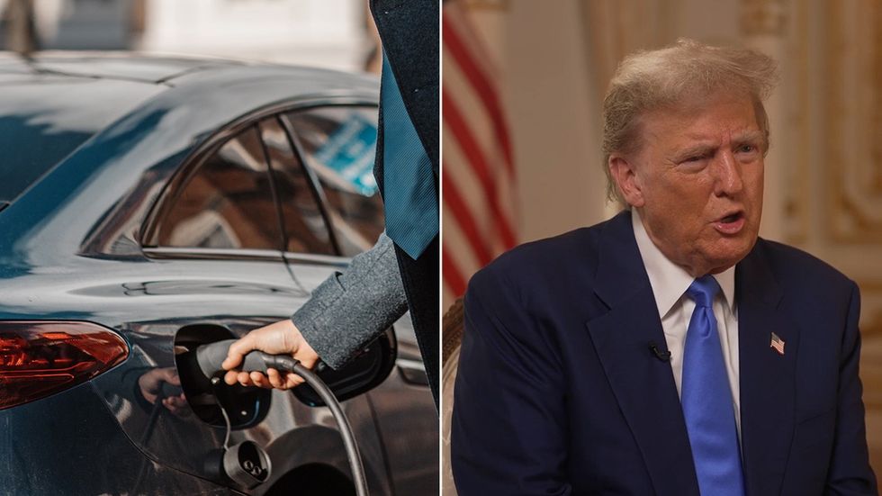 Electric vehicle and Donald Trump