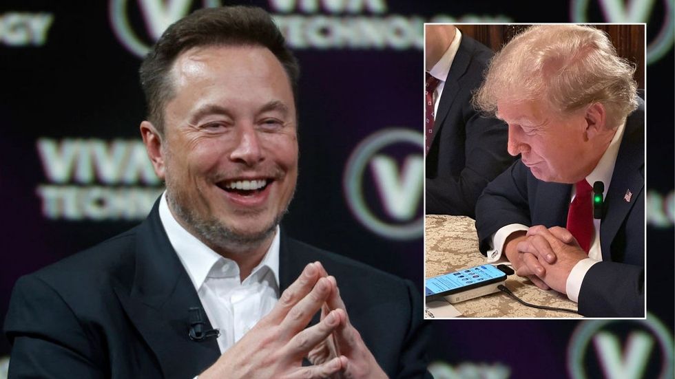 Elon Musk and Donald Trump