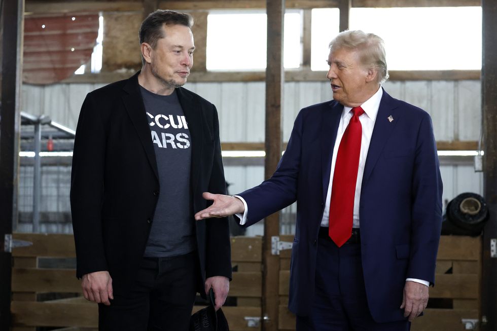 Elon Musk and Donald Trump