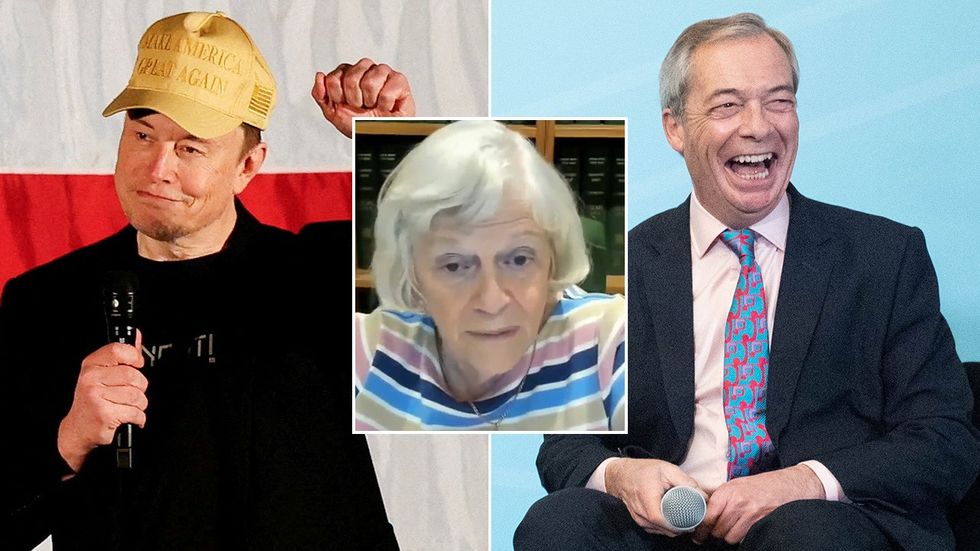 Elon Musk, Ann Widdecombe, Nigel Farage