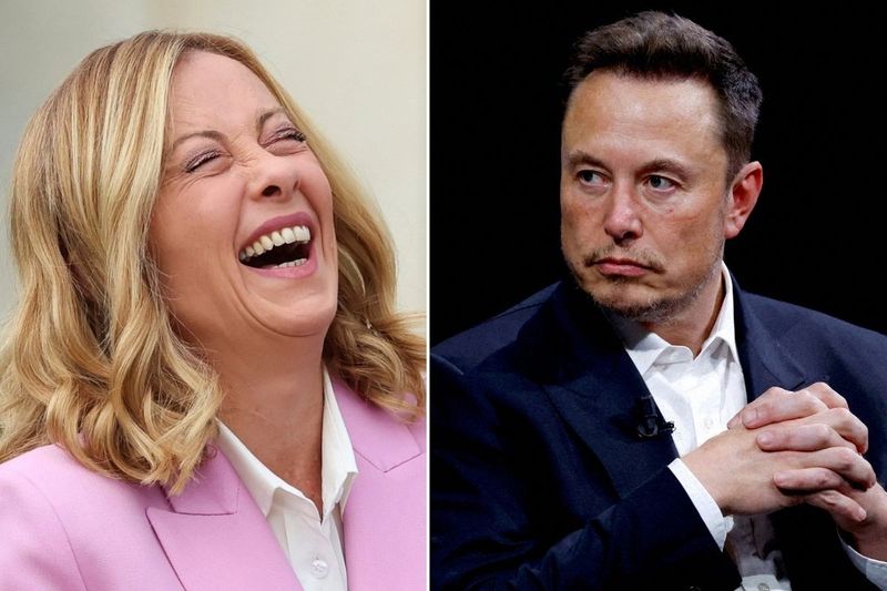 Image Elon Musk image beautiful image beautiful image beautiful - Elon Musk denies affair with 'beautiful' Giorgia Meloni despite ...