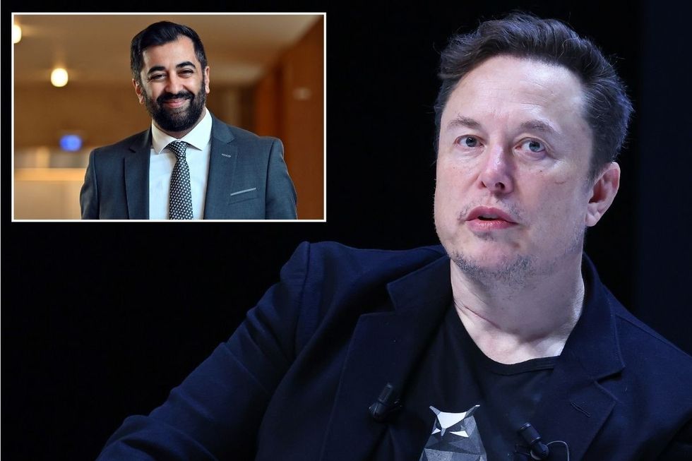 Elon Musk issues chilling warning to Humza Yousaf as he accuses former SNP leader of 'being racist'